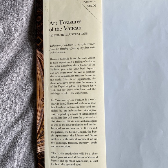 Vintage Art Treasures of the Vatican; Architecture, Painting, Sculpture Vtg 1974 - Picture 6 of 11